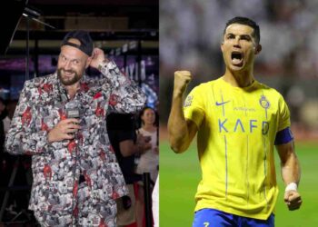 Tyson Fury and Cristiano Ronaldo