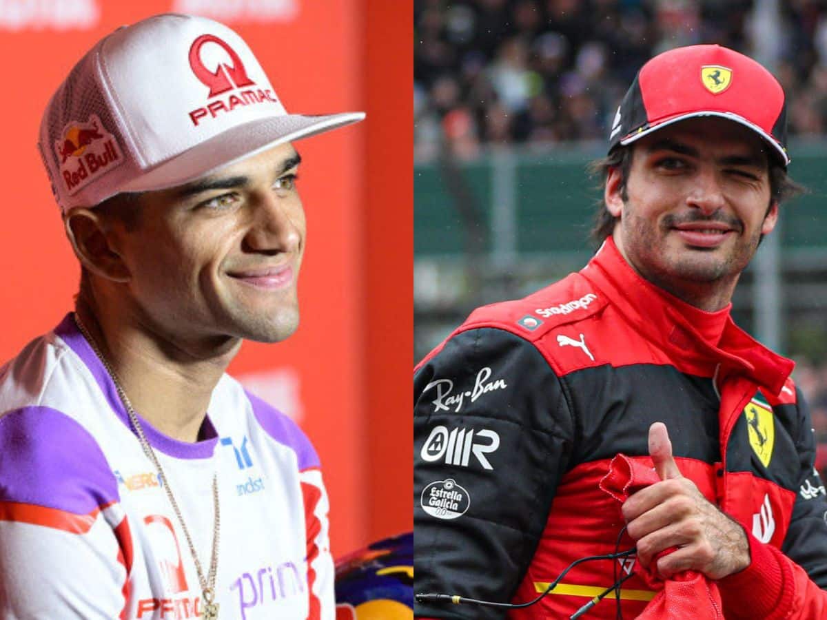 Jorge Martin (Left) and Carlos Sainz (Right)