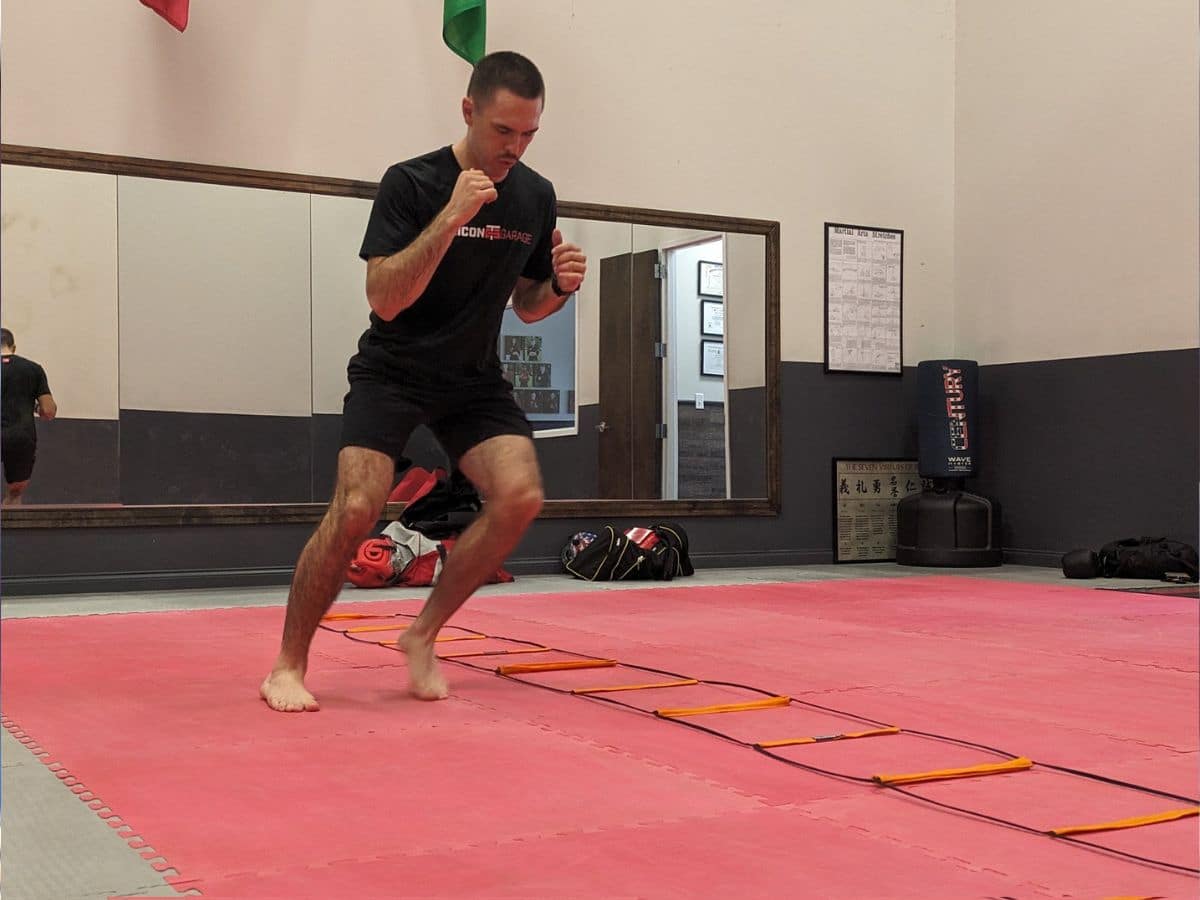 NASCAR driver trades racing for Kickboxing in the off-season