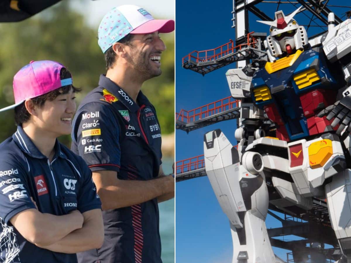 AlphaTauri pairs up with local brand to promote Japanese sci-fi franchise ‘Gundam’ merch ahead of Las Vegas GP