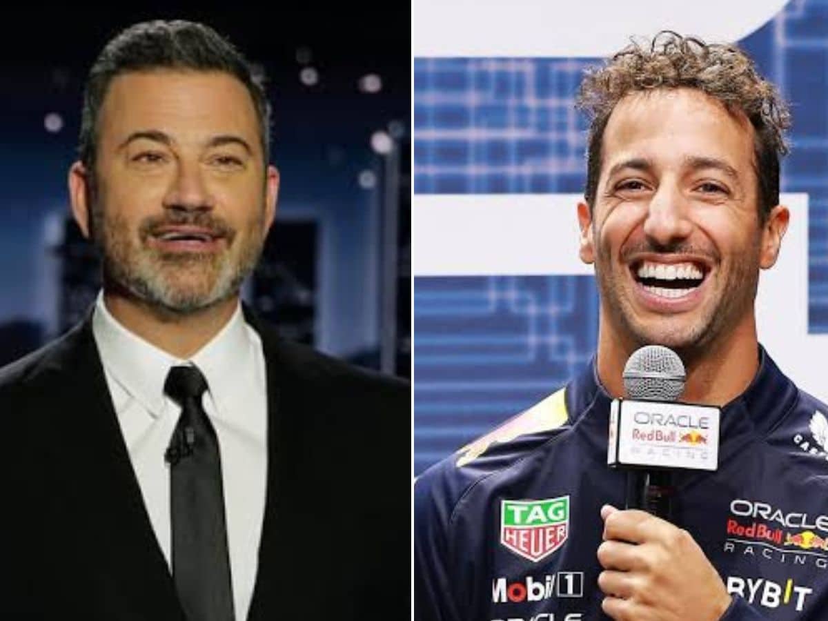 Jimmy Kimmel WARNS Daniel Ricciardo to ward off stri***rs while visiting the Sin City for the Las Vegas GP