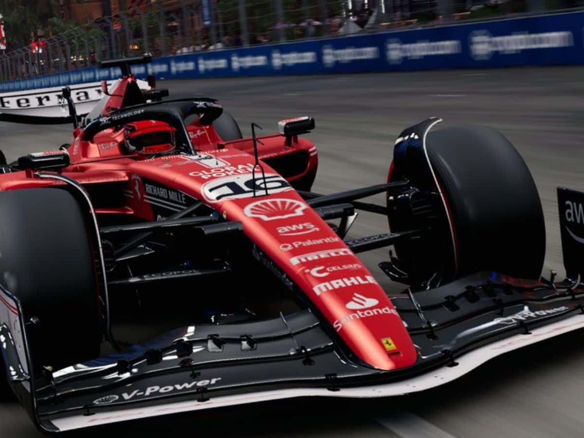 “Will you also launch good strategy?” – Fans remain unimpressed for Charles Leclerc’s DNS in Brazil as they react to Ferrari’s new livery for Las Vegas GP