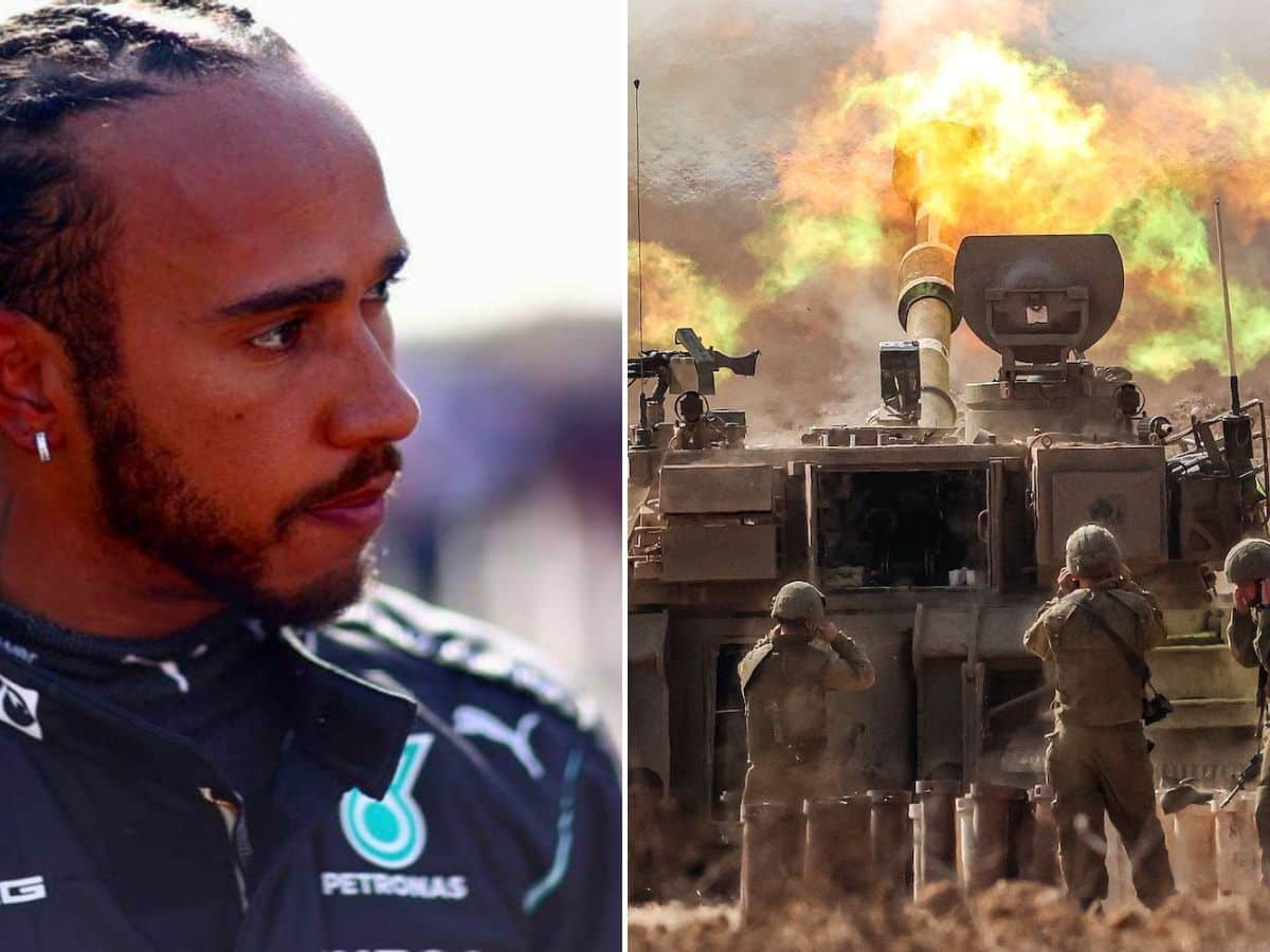 Lewis Hamilton shares emotional message on the ‘massively disappointing’ Israel-Palestine conflict