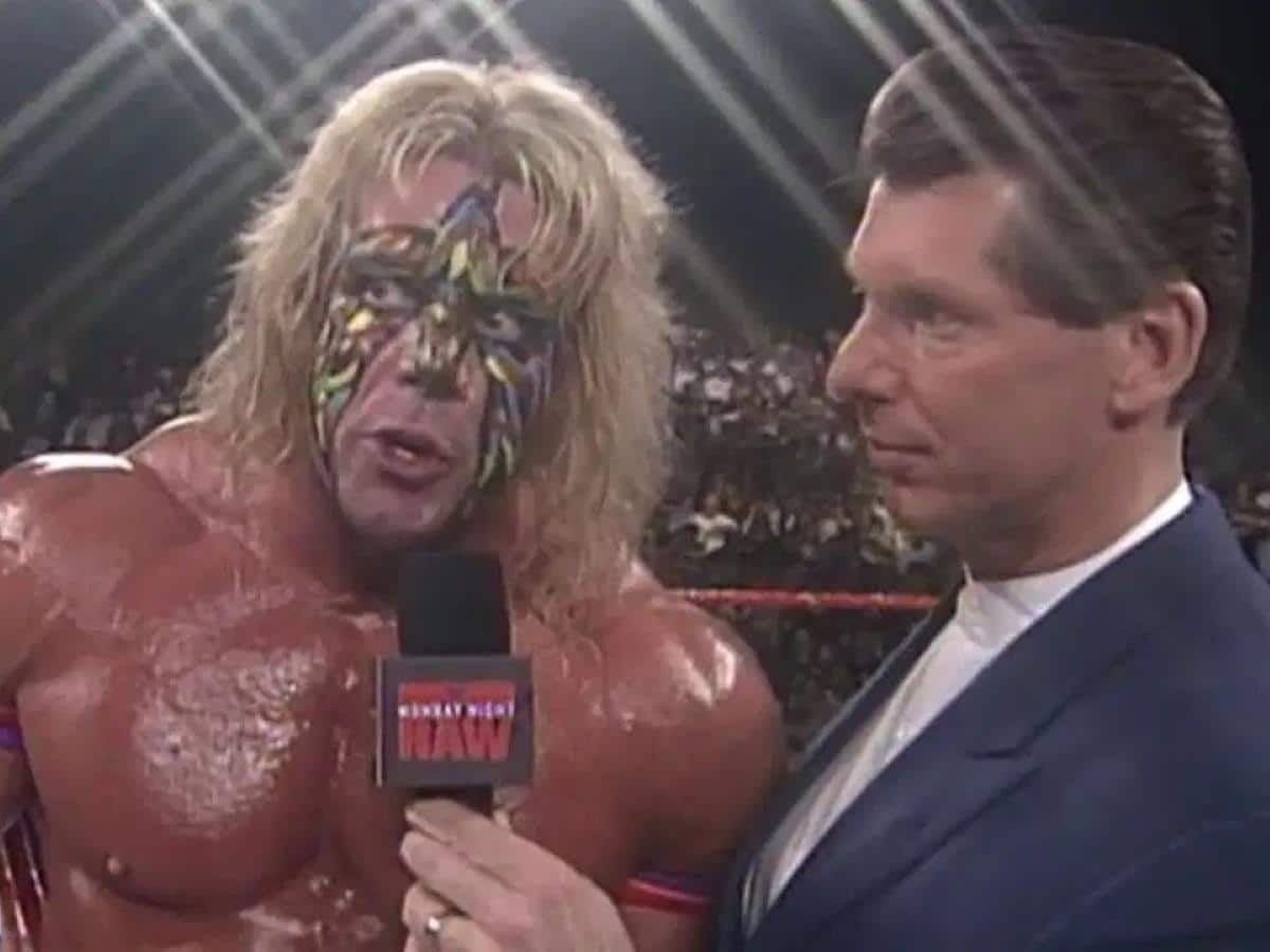 The Ultimate Warrior and Vince McMahon