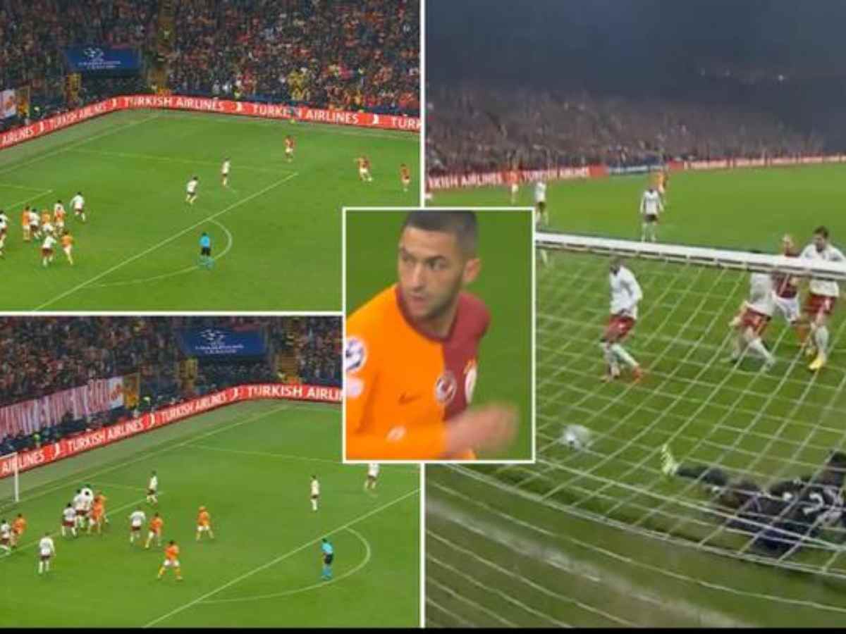 Ziyech's 29th minute free kick kept Galatasary in the game