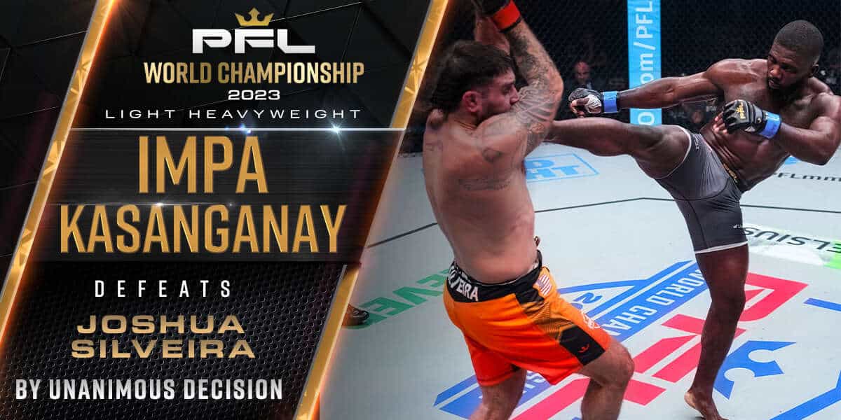 Fight fans react to Impa Kasanganay winning the light heavyweight Championship