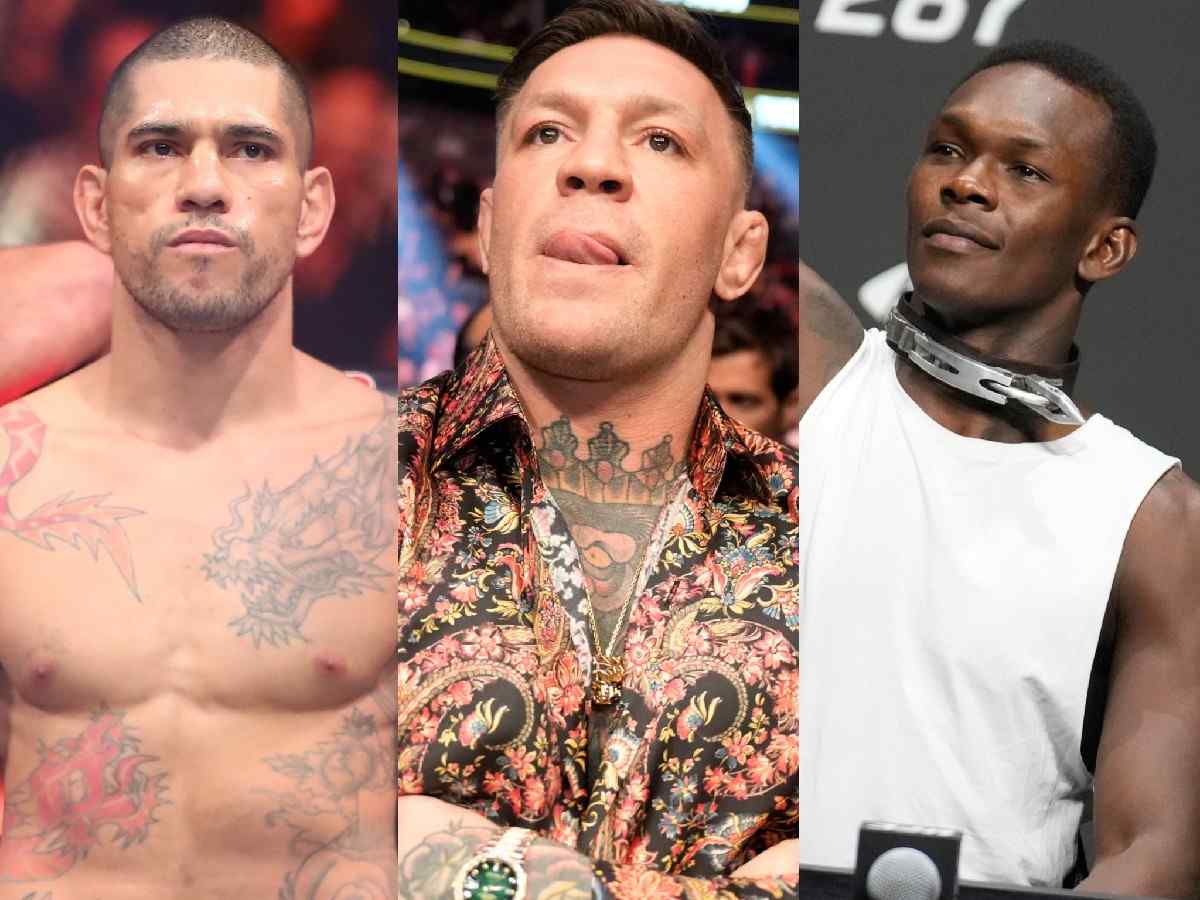 Conor McGregor puts a maketing twist on Israel Adesanya and Alex Pereira's rivalry