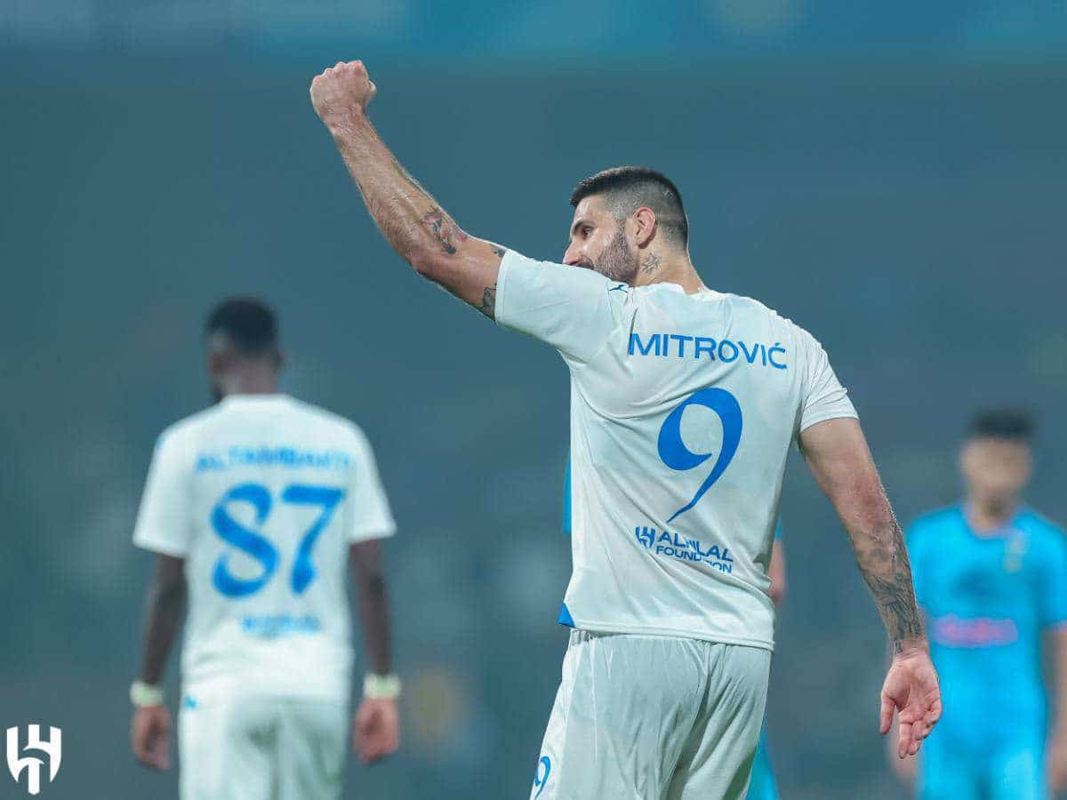 Aleksandar Mitrović vs Mumbai City in AFC