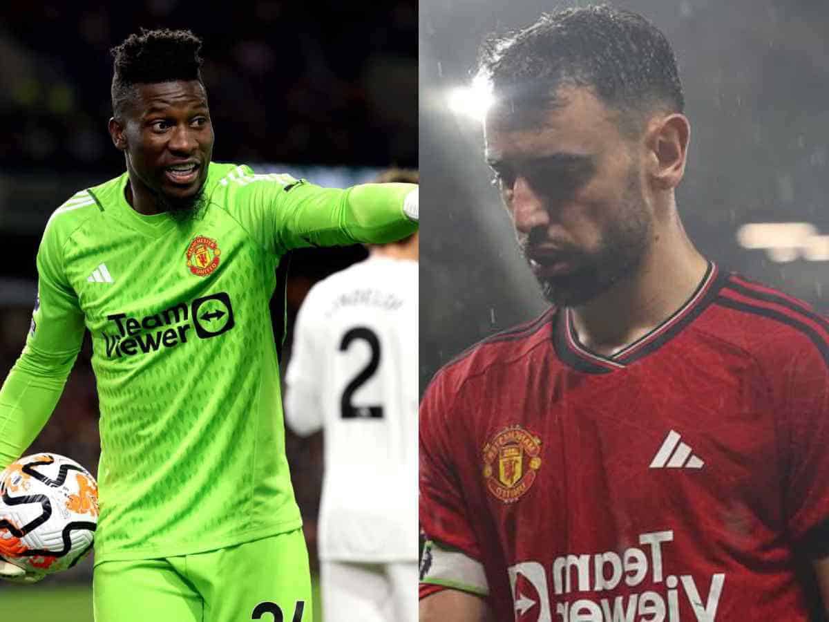 ‘Is that why city won?’ – Fans troll Manchester United amidst reports of kits being ‘TOO TIGHT’, Andre Onana now wears ‘replicas’