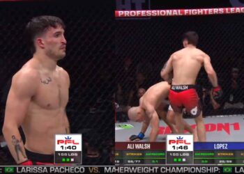 Muhammad Ali's grandson, Biaggio Ali Walsh gets his sixth victory via knockout