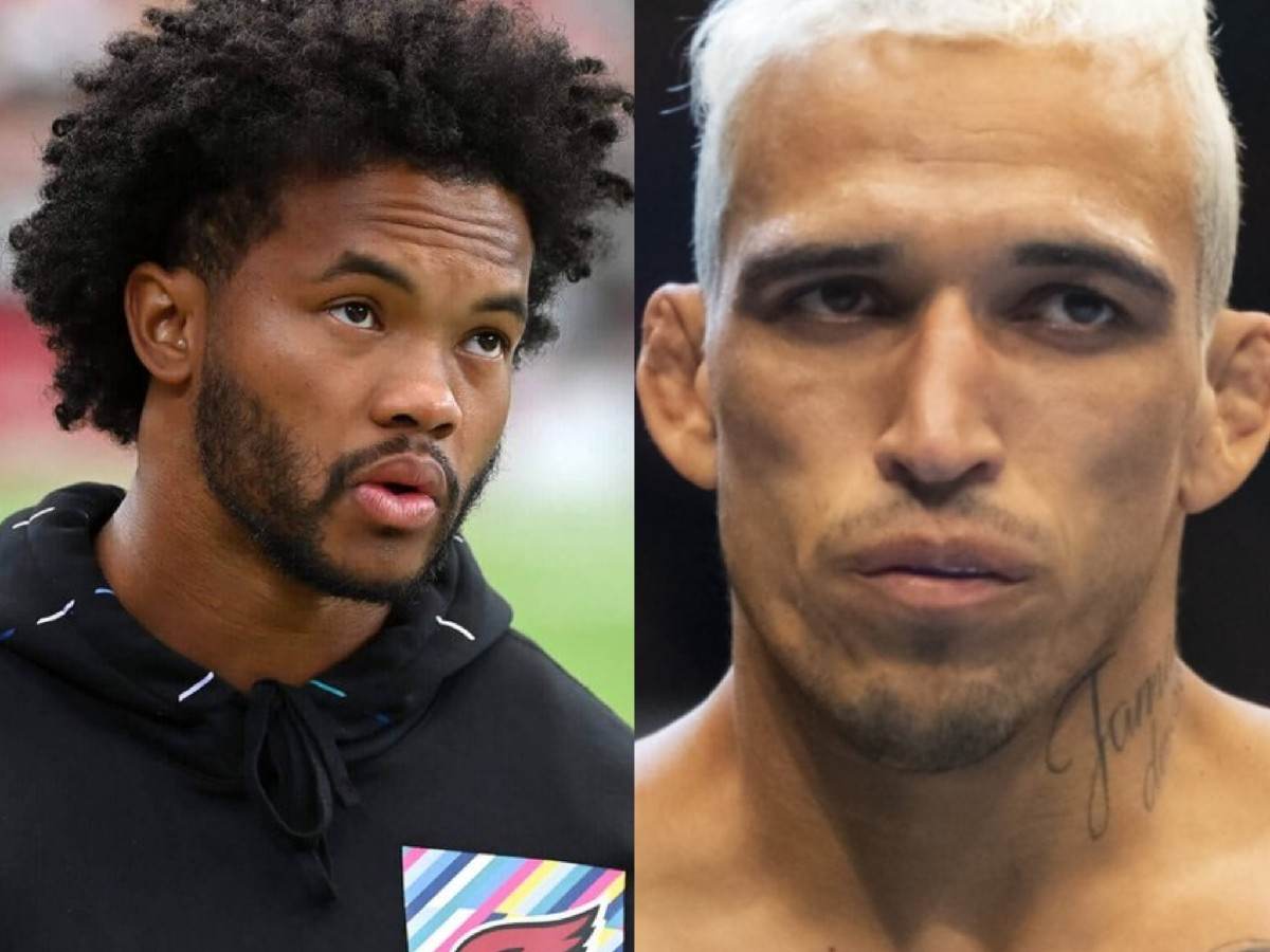 Fight fans react to Kyler Murray wearing Charles Oliveira jersey