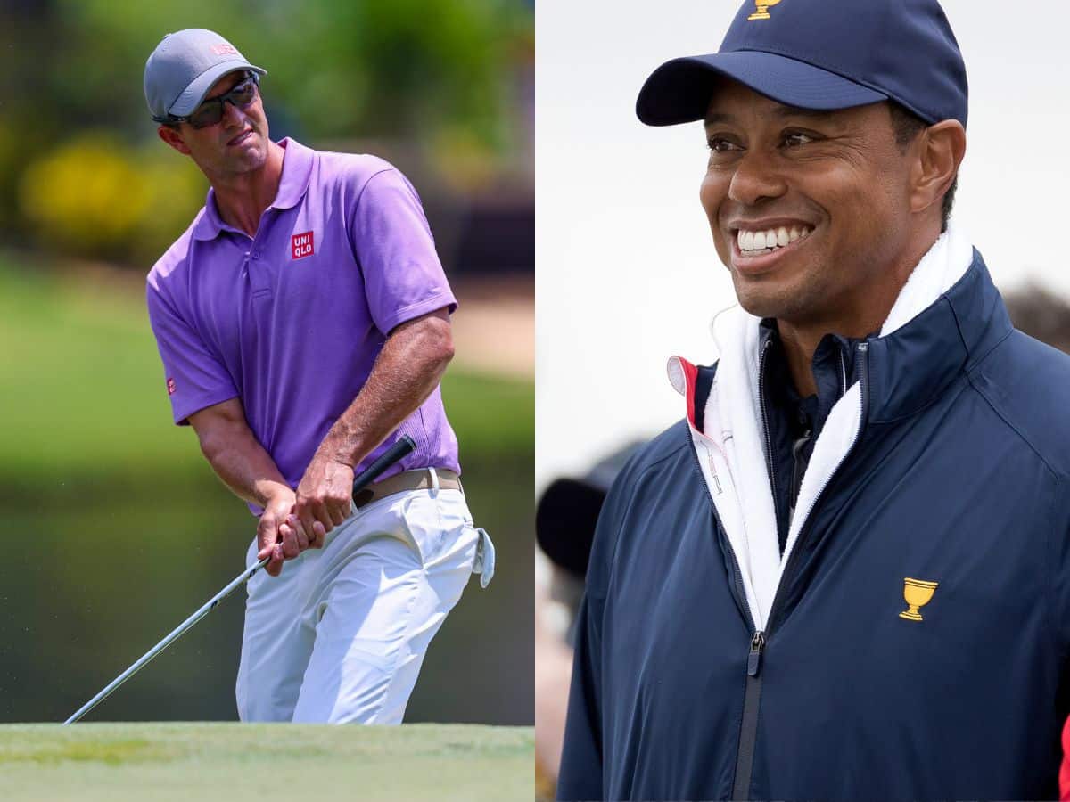 Golfing legend Tiger Woods once generously lent irons to Adam Scott catapulting him to Masters glory and leaving the golf world awestruck