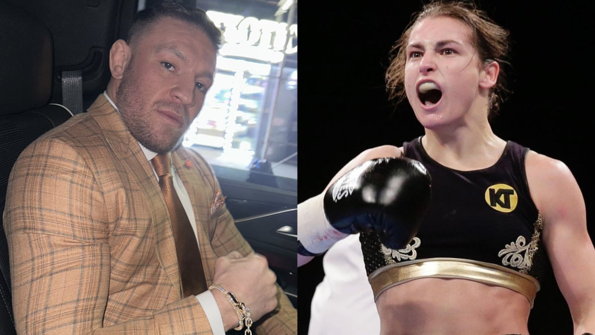 Fight fans react to Conor McGregor congratulating Katie Taylor for her win  