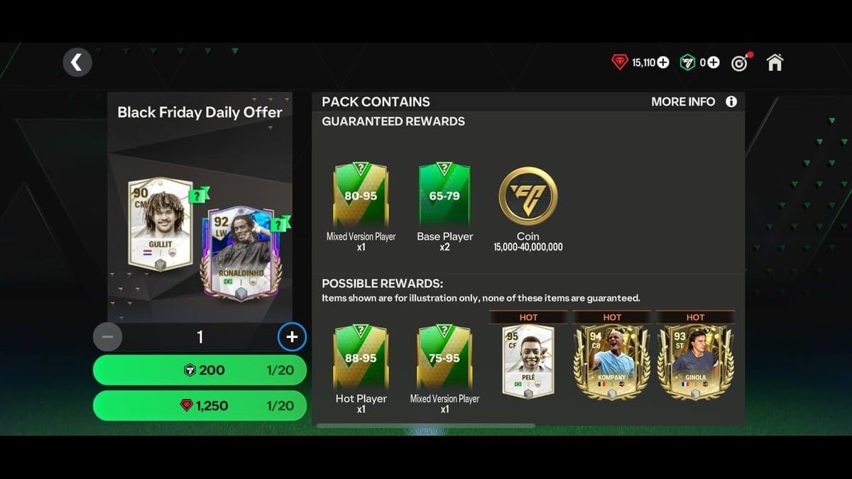 fc mobile Offer pack