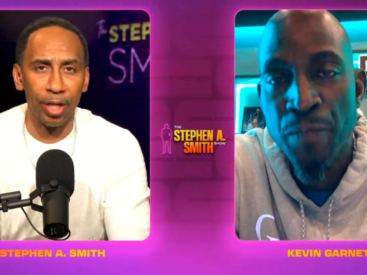 Kevin Garnett on Stephen A Smith's podcast