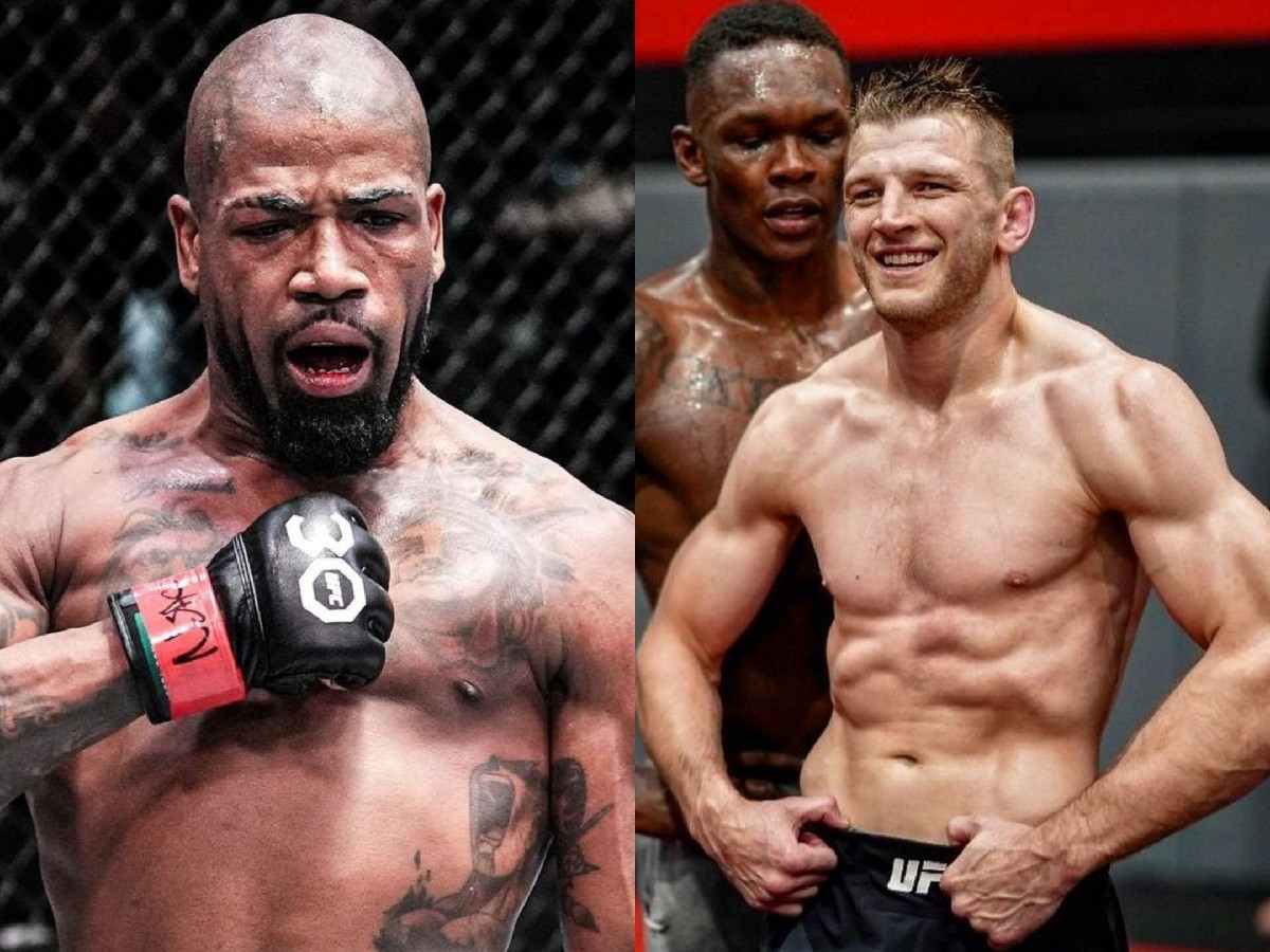 “Will be placing the mortgage and wife’s entire bank account” – Israel Adesanya’s ‘psychopath’ teammate has fans hyped with three-word message ahead of Bobby Green fight