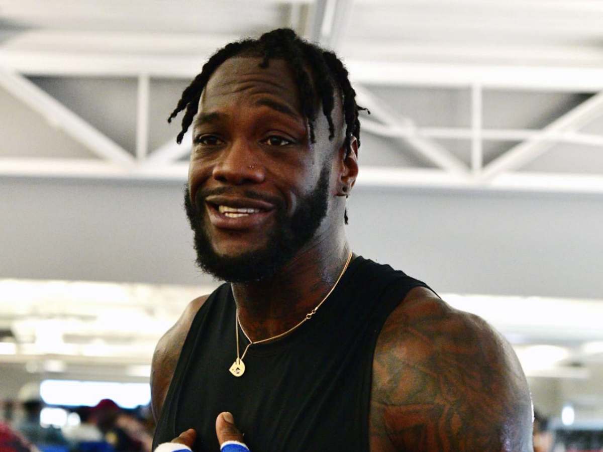 Deontay Wilder training for his fight against Joseph Parker (image credit- IMAGO)