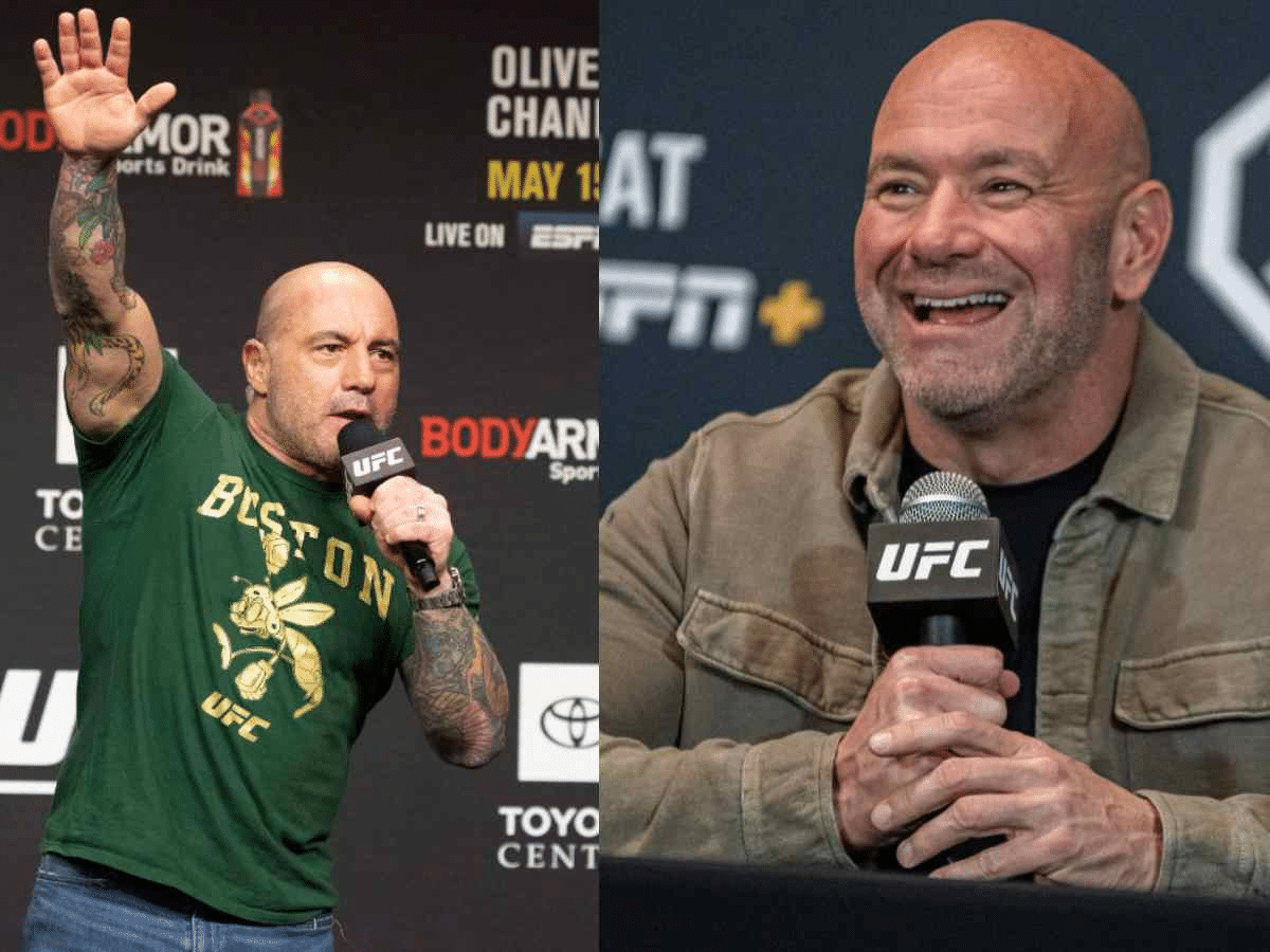 Joe Rogan and Dana White 