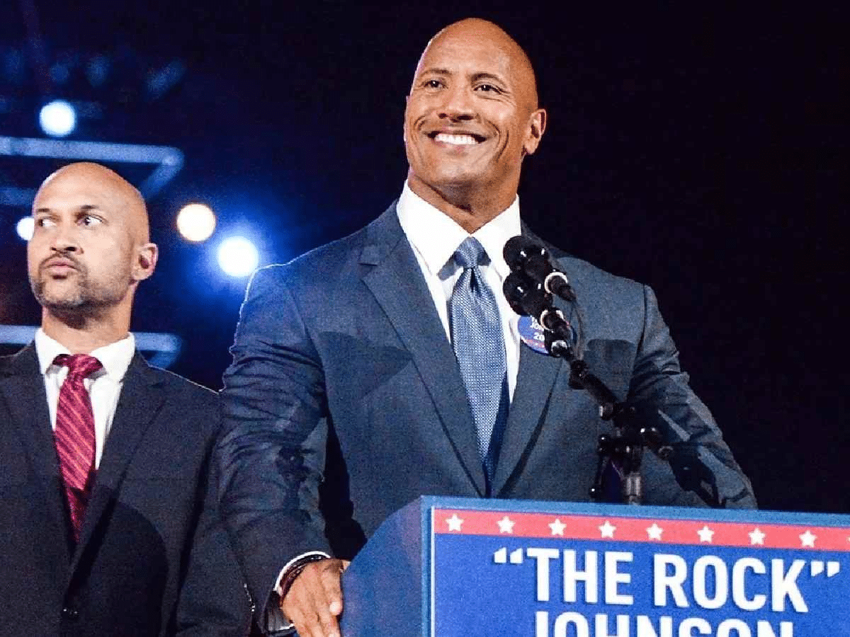 Joe Rogan supported Dwayne Johnson for President