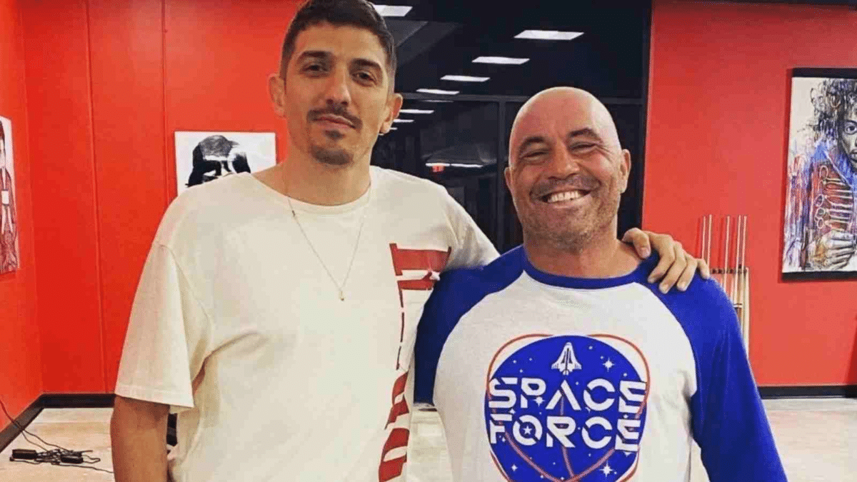 Joe Rogan with Andrew Schulz on JRE