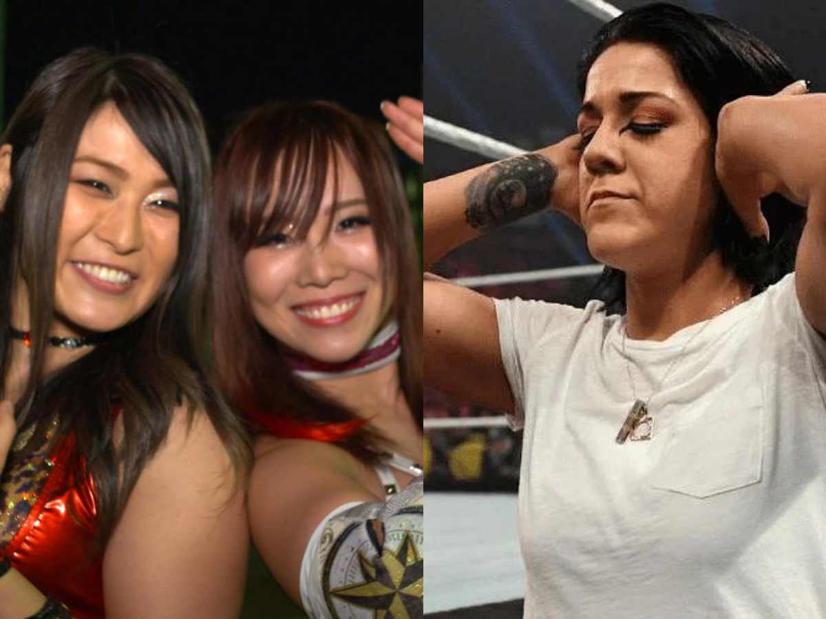 iyo sky, kairi sane and Bayley