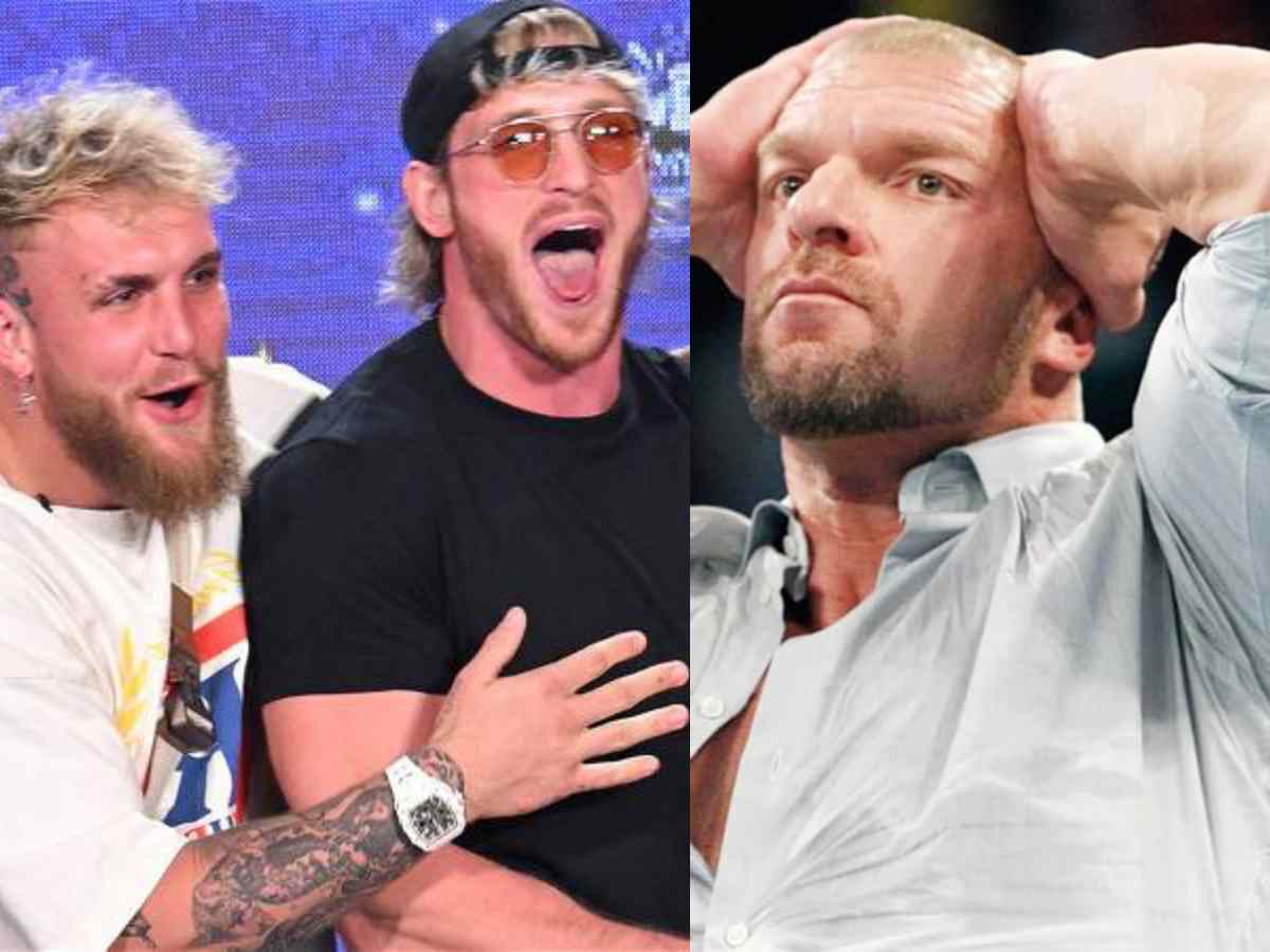 Jake Paul can’t stop laughing after Logan Paul reveals going against Triple H’s guidelines and fuc**ng while wearing United States Championship