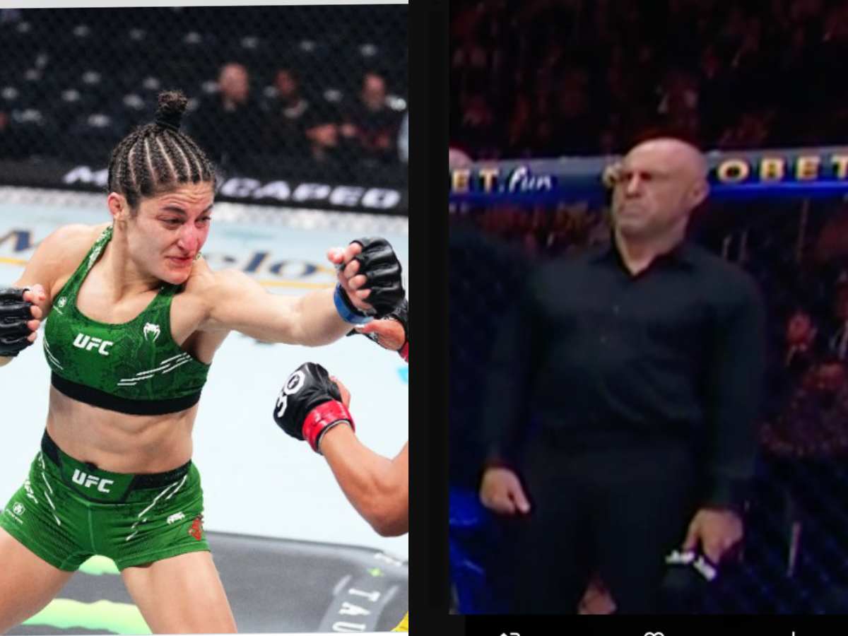 “The judge was horny” – Joe Rogan’s BIZZARE reaction after Tabatha Ricci gets 30-27 scorecard has fans in splits