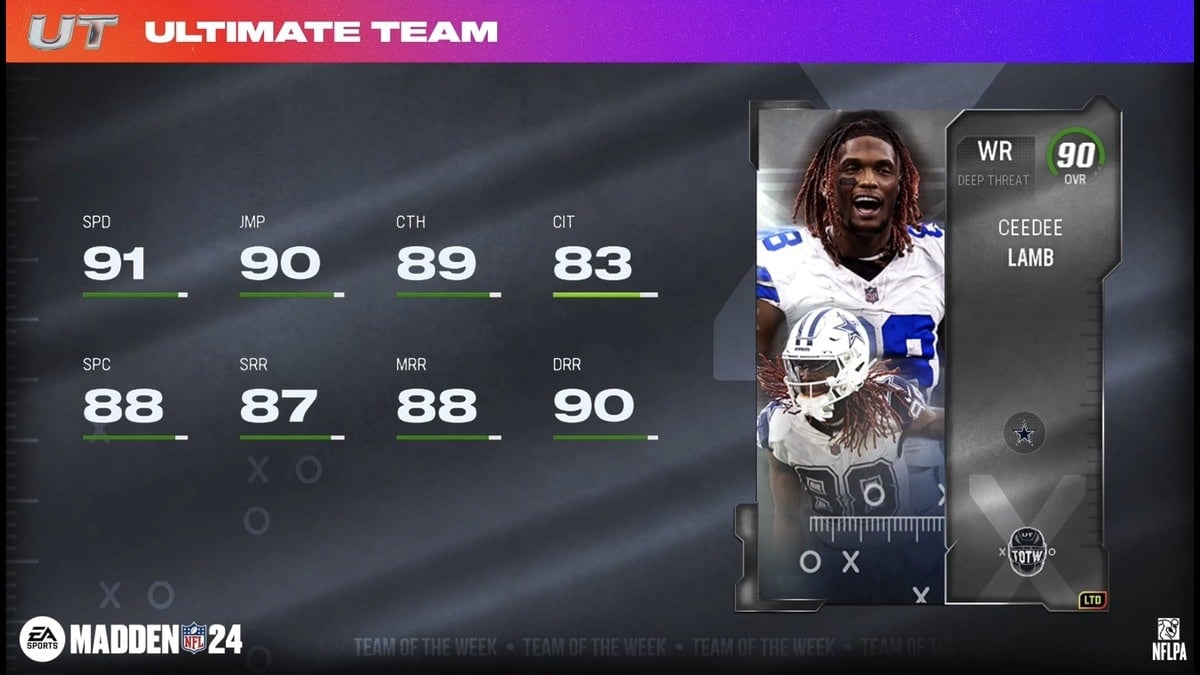 TOTW ceedee lamb 