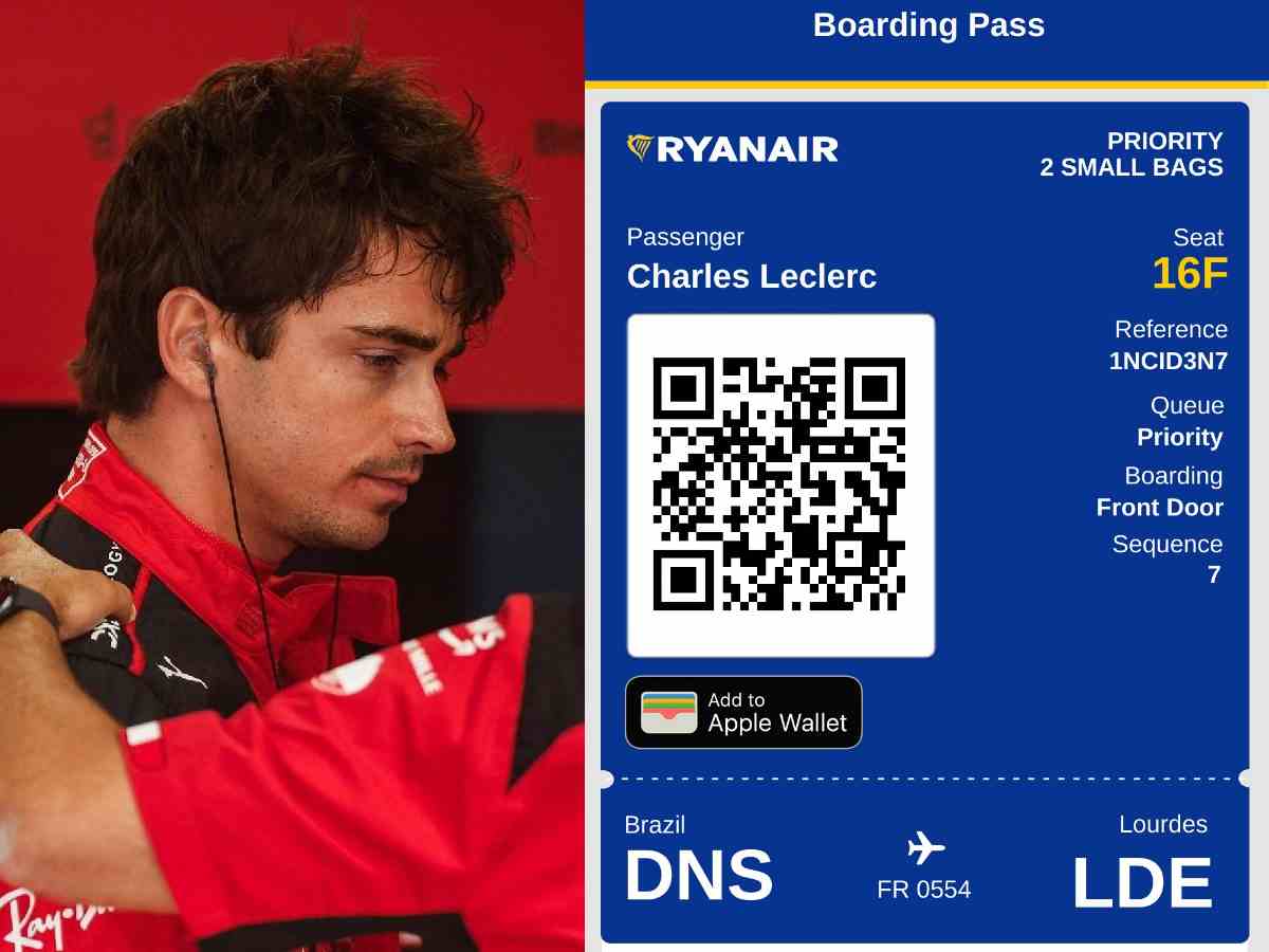 Ryanair offers Charles Leclerc a religious pilgrimage opportunity to end his bad luck