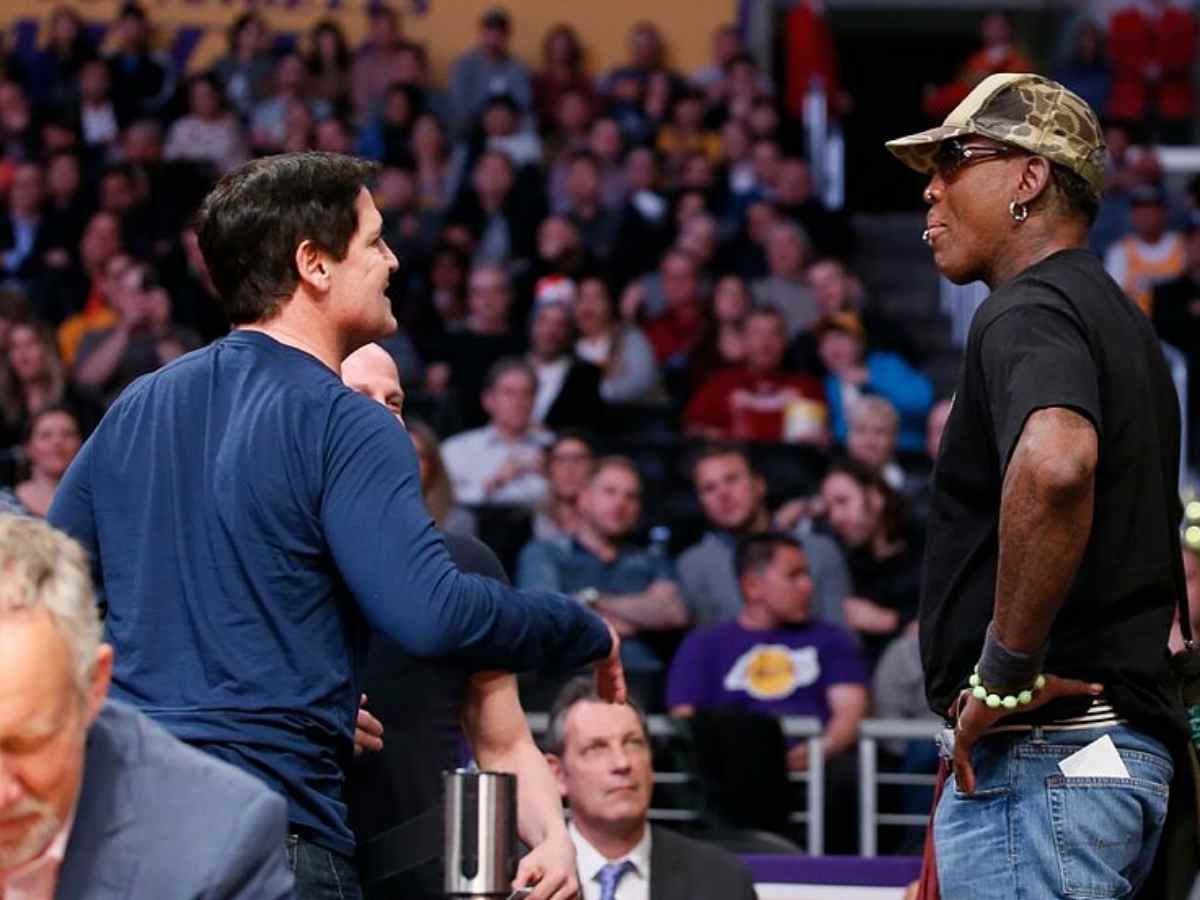 “Watch cartoons all day, sneak Carmen Electra in through back door” – Mark Cuban reveals WILD experience with Dennis Rodman as house mate