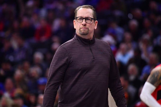 Philadelphia Coach Nick Nurse