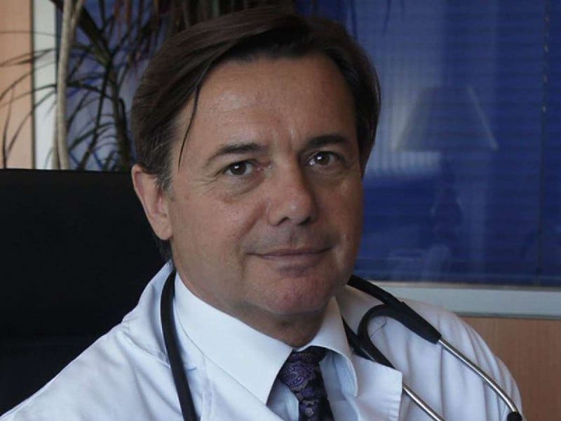 Real Madrid chief medical officer Niko Mihic 