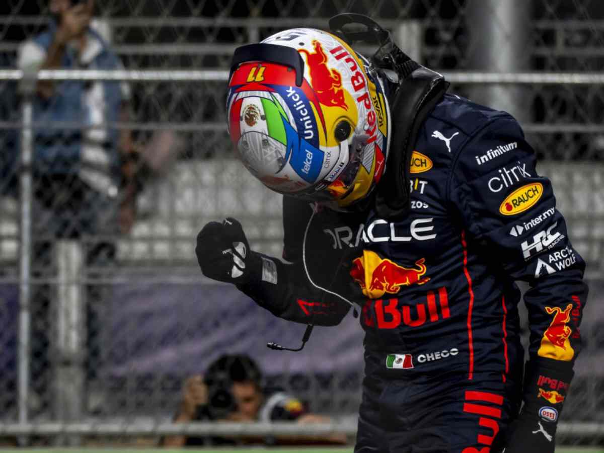 Sergio Perez at the Saudi Arabian Grand Prix