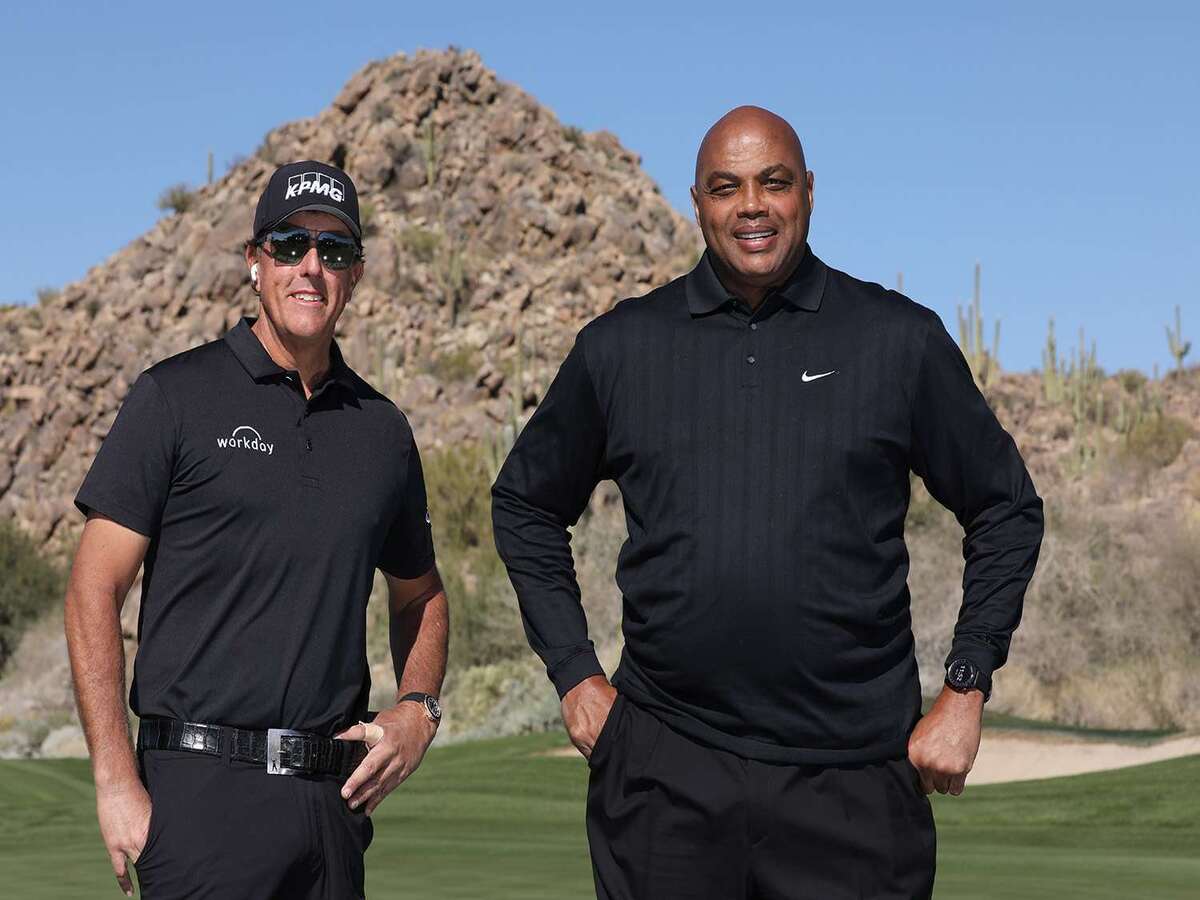 Charles Barkley once called golf star Phil Mickelson an ‘annoying friend’ during American Century Championship Field Day