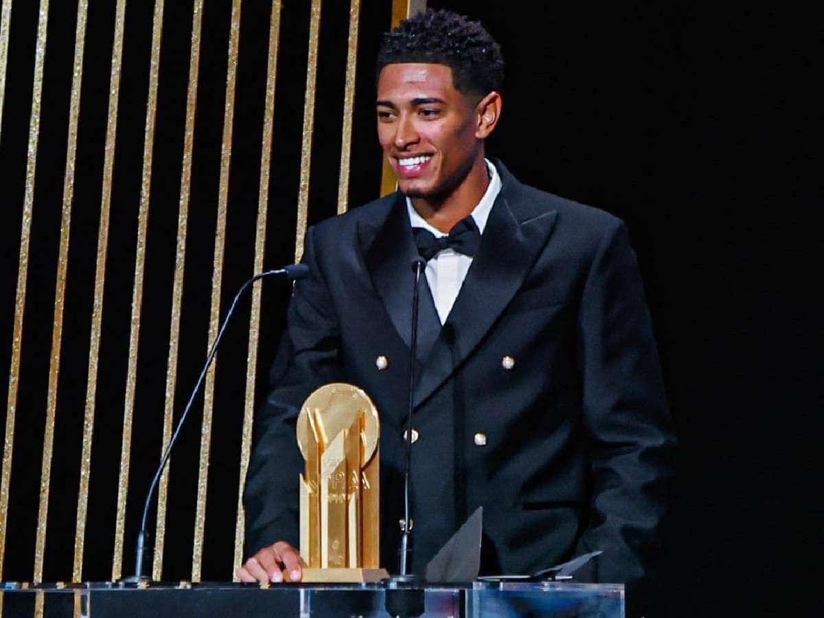 Jude Bellingham at the Ballon d'Or ceremony