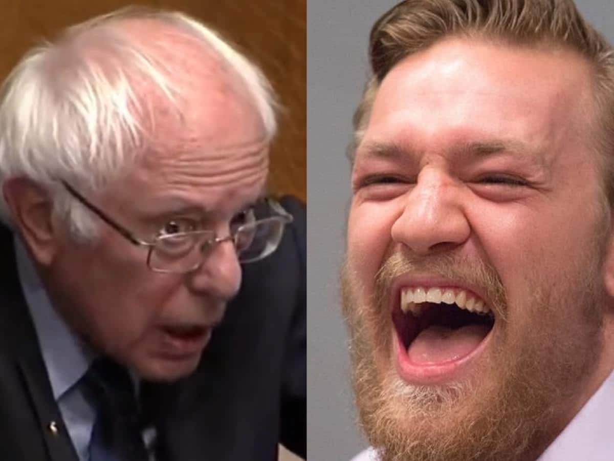 “We can do this at UFC 300” – Conor McGregor reacts as fight ALMOST breaks out at US Senate office in presence of Bernie Sanders