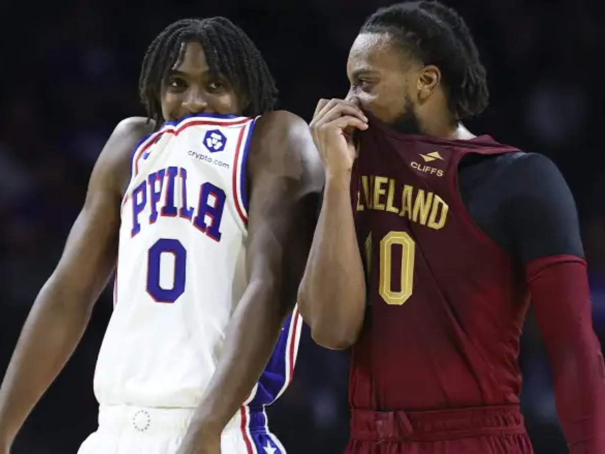 “Need some of your juice” – Tyrese Maxey encounters HILARIOUS question from Darius Garland ahead of anticipated clash