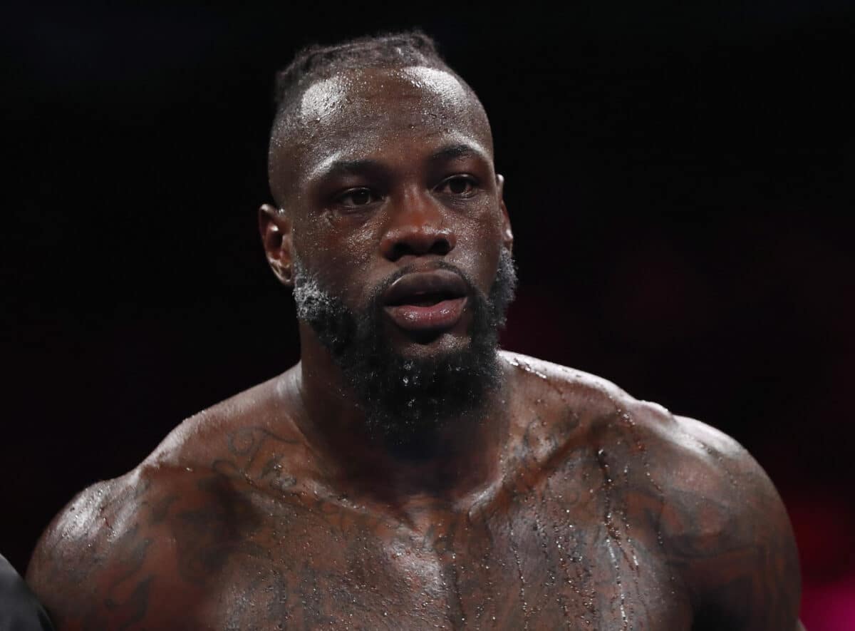 Deontay Wilder is intrigued by his first visit to Power Slap 