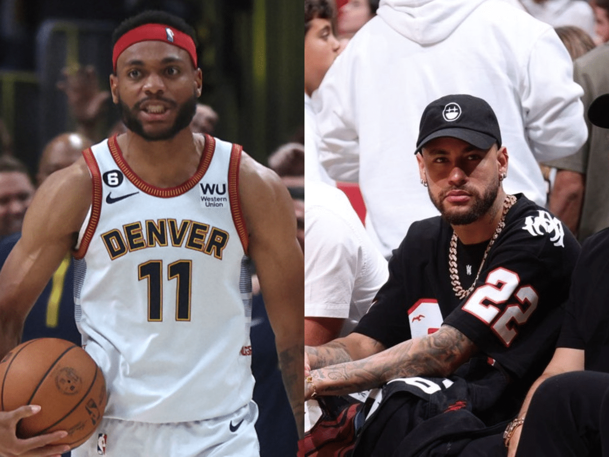 “Words that I cannot say on camera…” NBA star Bruce Brown admits cussing out $200 million worth Neymar Jr during NBA finals for supporting Jimmy Butler