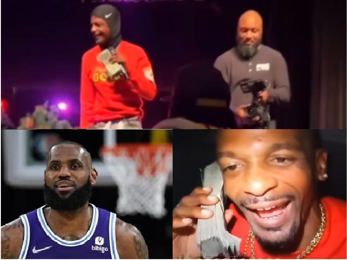 WATCH: Controversial comedian Charleston White gets jumped by Lakers fans for dissing LeBron James ‘fifth ring’