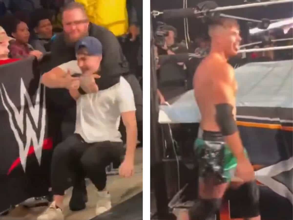 WATCH: WWE security fiercely catches and kicks a fan out of the building after he attempts to attack 33-year-old Superstar at Live Event