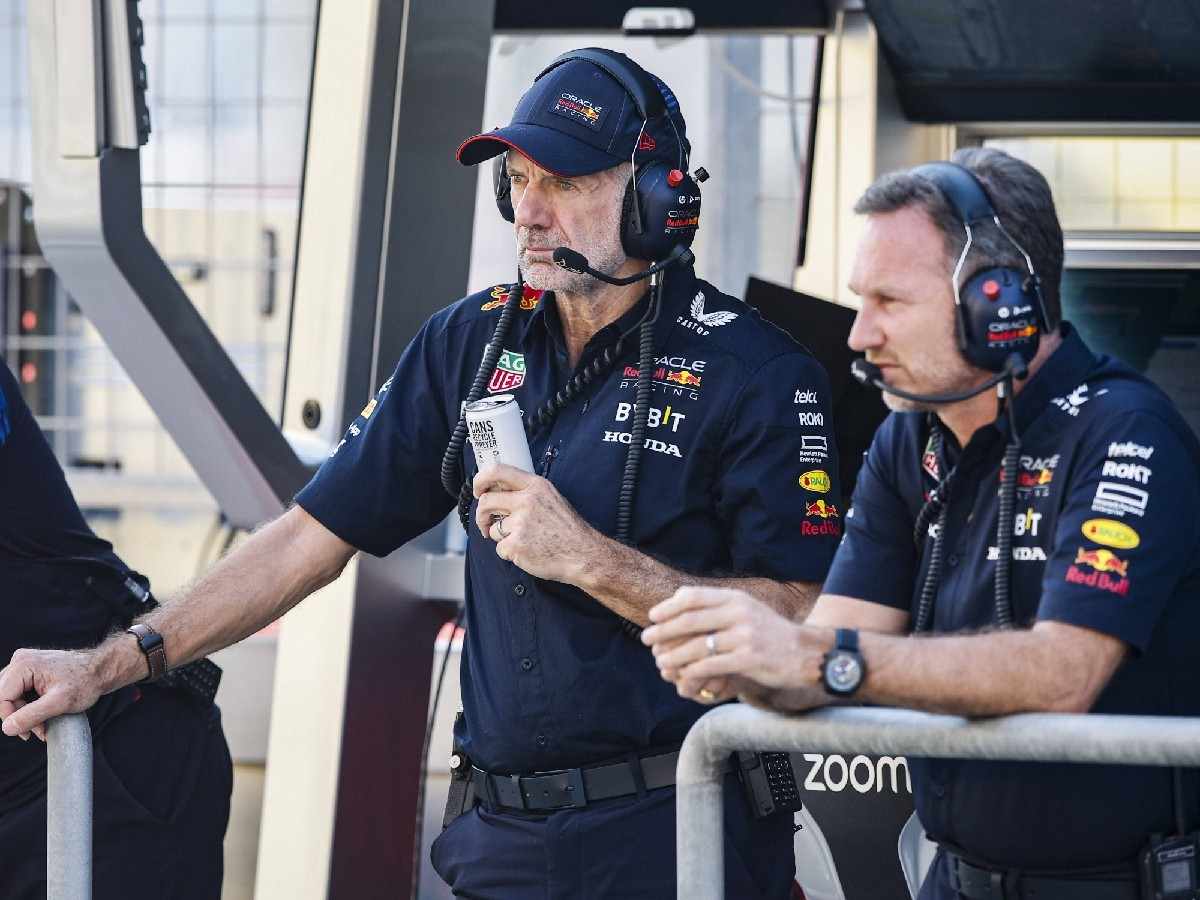 Adrian Newey and Christian Horner