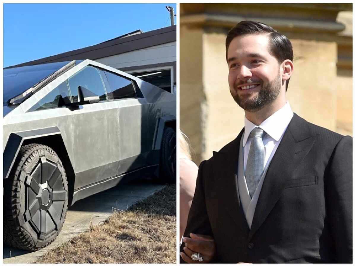 WATCH: Serena Williams’ husband Alexis Ohanian shares his ‘random Cybertruck moment’ as he continues to flaunt Elon Musk hand-delivered Tesla car 