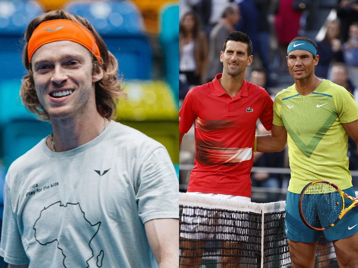 Andrey Rublev counting on more matches between Rafael Nadal and Novak Djokovic to ‘bring more fans’ for the Spaniard’s potential farewell season