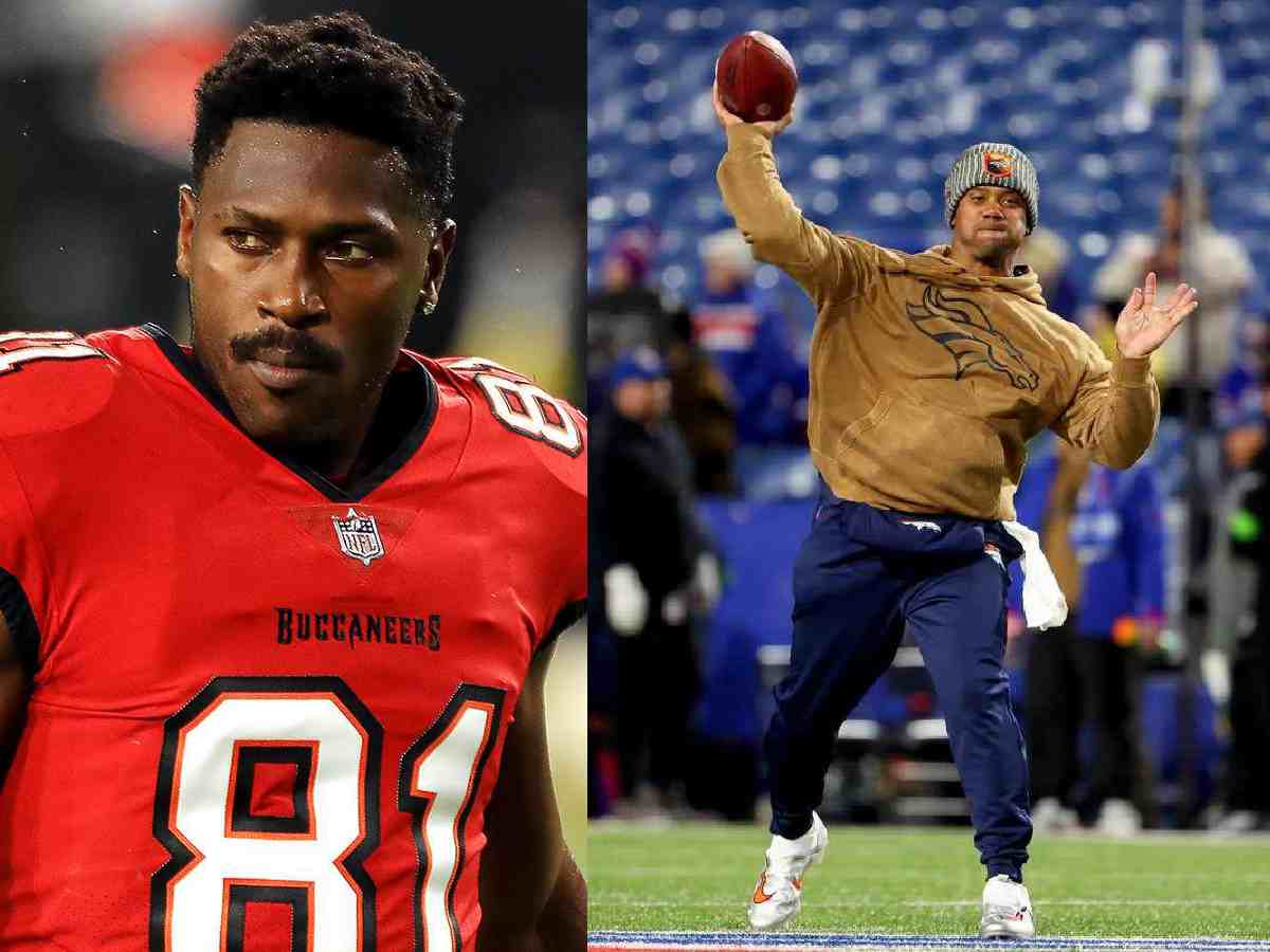 Tom Brady’s ex-teammate Antonio Brown attacks the Broncos for benching Russell Wilson due to his contract