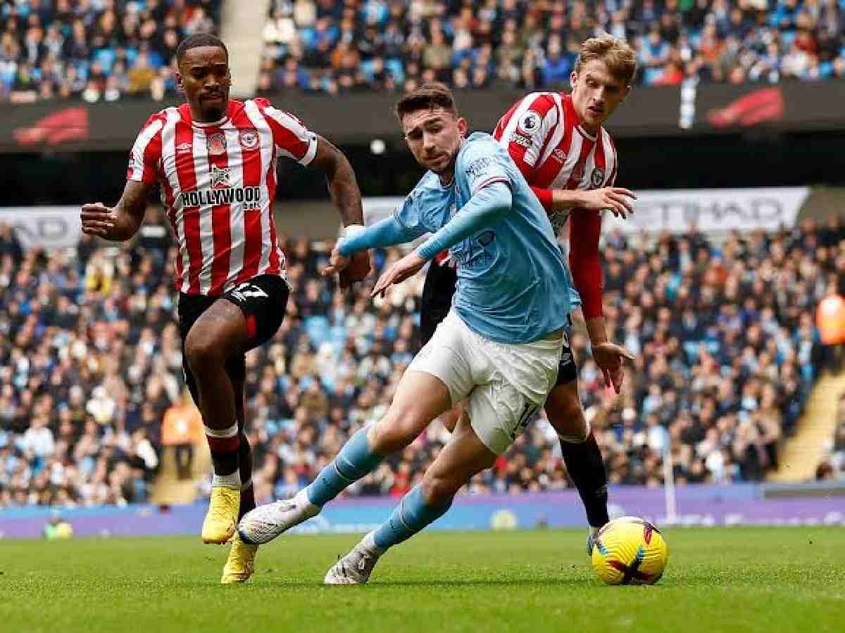 Aymeric Laporte and Ivan Toney