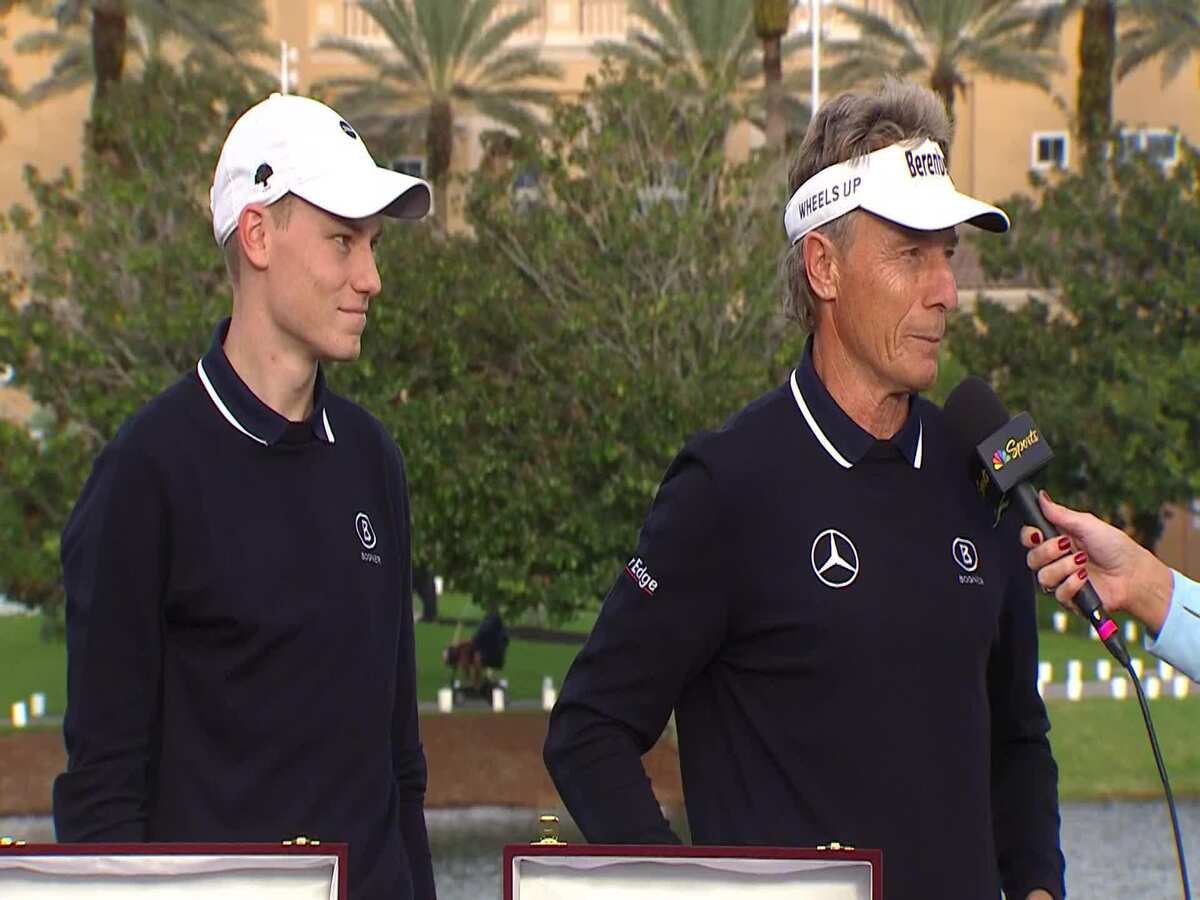 Bernhard Langer and Jason Langer