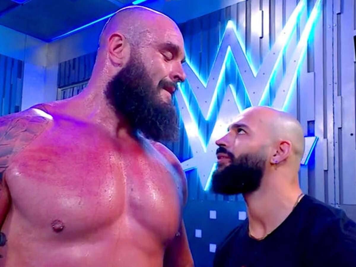 Braun Strowman and Ricochet