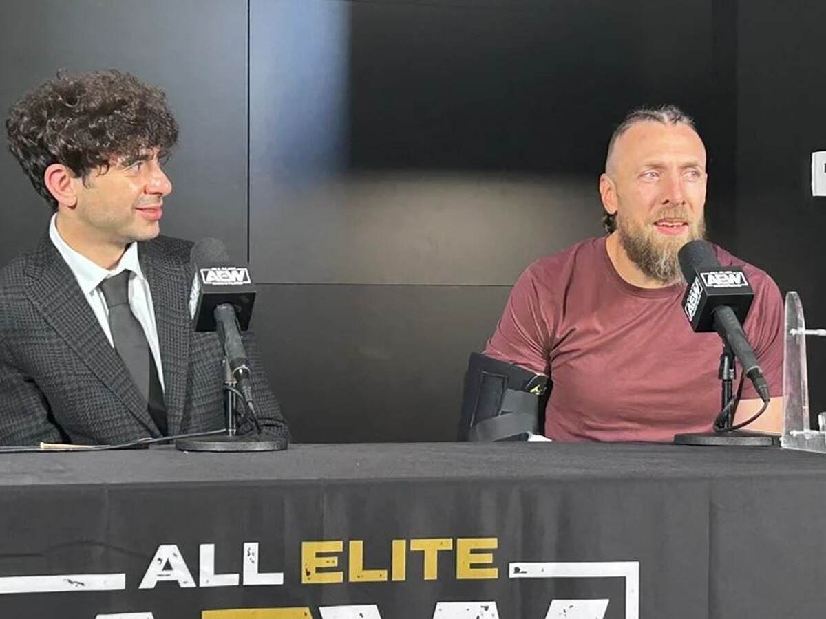 Tony Khan and Bryan Danielson