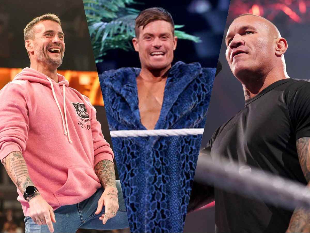 CM Punk, Grayson Waller and Randy Orton